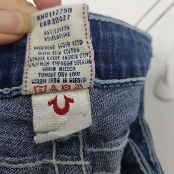 True Religion Billy Distressed Straight-Leg Jean - Picture 10 of 15